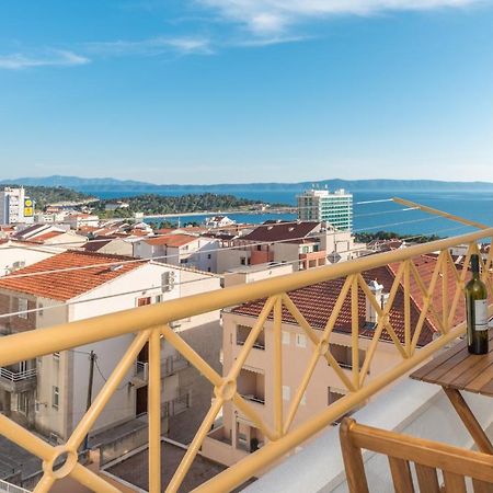 Vista Mare Apartment - 3 Bedroom, Sea View Makarska Luaran gambar